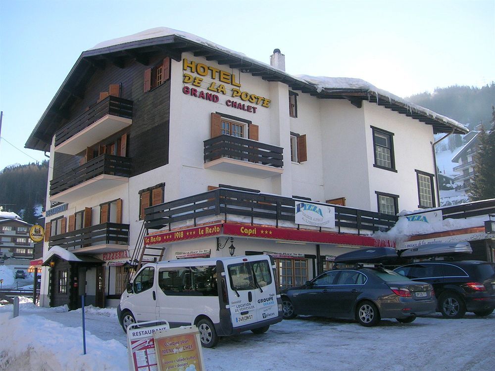 Hotel De La Poste La Tzoumaz Ngoại thất bức ảnh