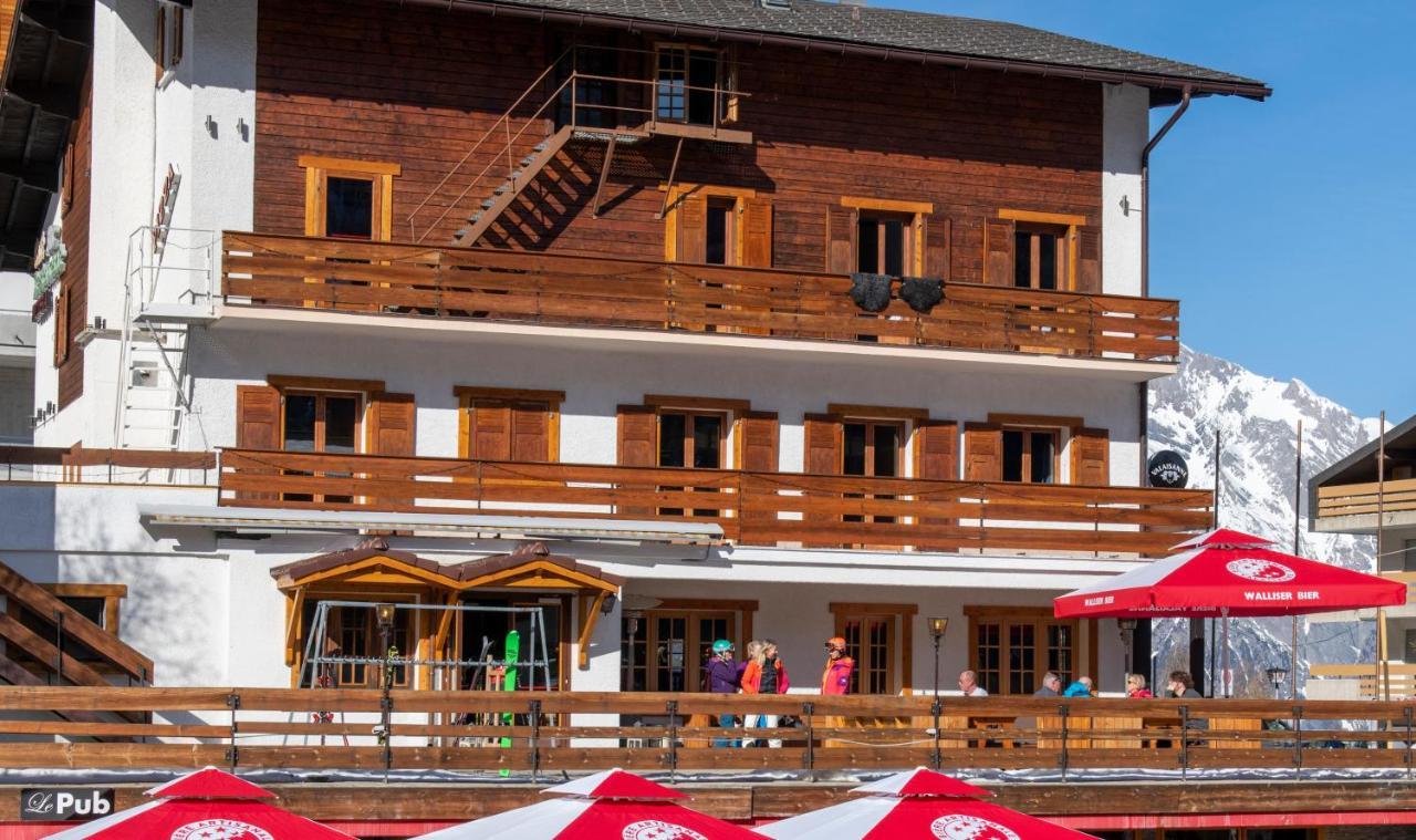 Hotel De La Poste La Tzoumaz Ngoại thất bức ảnh