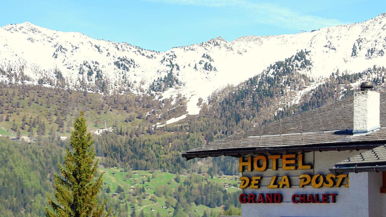 Hotel De La Poste La Tzoumaz Ngoại thất bức ảnh
